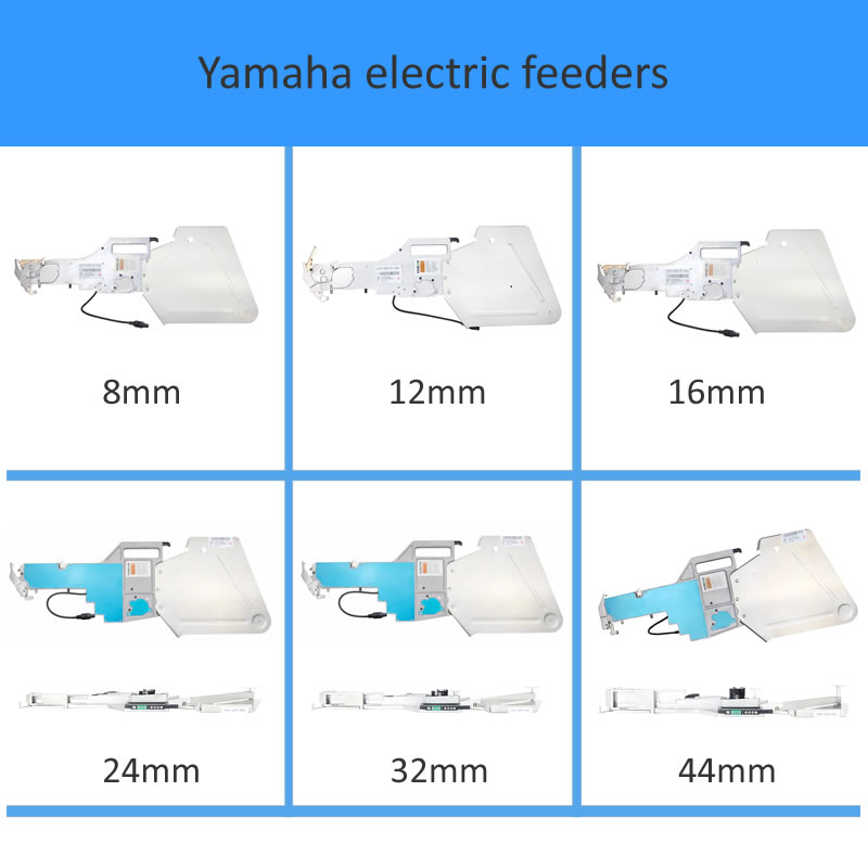 Universal Yamaha Electric Feeder (8mm) for Yamaha YV YG Machine 0201,0402,0603,0805,1206,2835...DIY SMT Pick and Place Machine