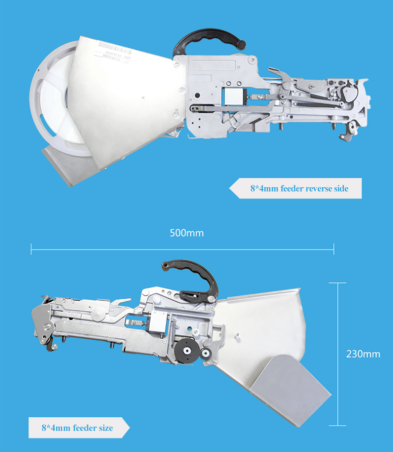Standard Yamaha Pneumatic Feeder (8*4mm) for SMT Pick and Place Machine CL Feeder 8mm