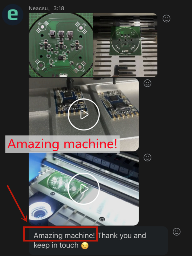 4 kinds Charmhigh 2 heads Desktop SMT Pick and Place Machine Charmhigh, Dual Cameras, Closed-loop Control 0402-5050 SOP QFN...