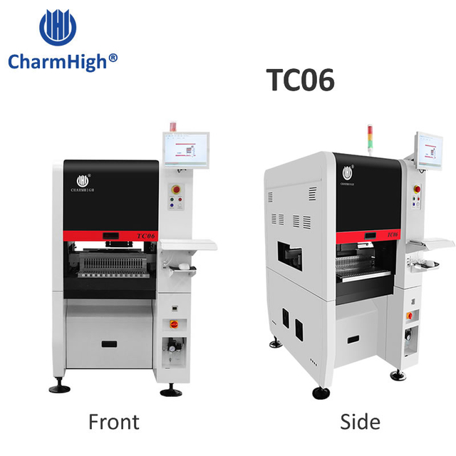 Width 89cm Compact Industrial SMD Pick and Place Machine TC06 Chip Mounter for PCB Assembly Line