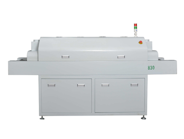 CHM-830 Vertical SMT Reflow Oven Hot Air 8 Temp Zones 1400*300mm Heating Station