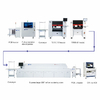 CHM-PC850 Lead-free Large SMT Reflow Oven 8 Temp. Zones (up8+down8) 3150x500mm Heating Machine Automatic Rail + PC Control
