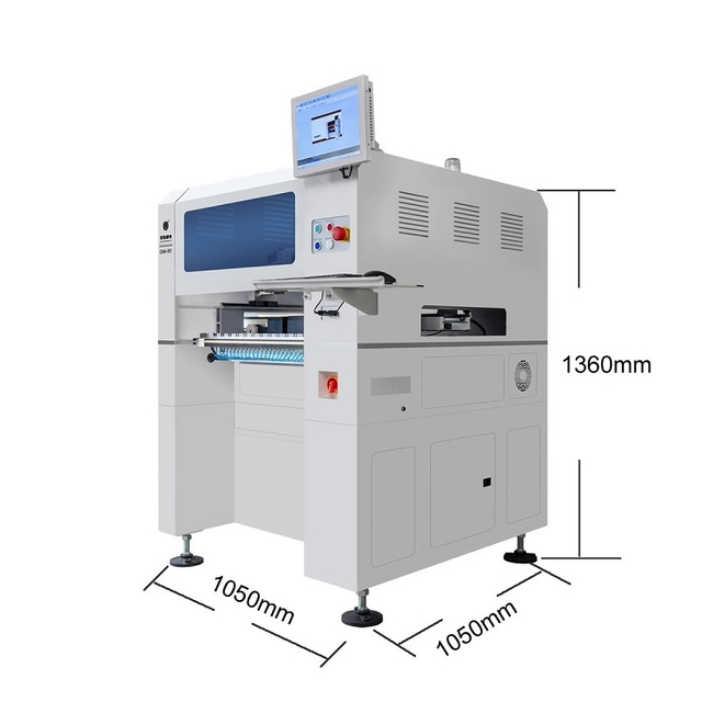 Charmhigh CHM-551 Desktop 4 Heads SMT Pick and Place Machine Auto
