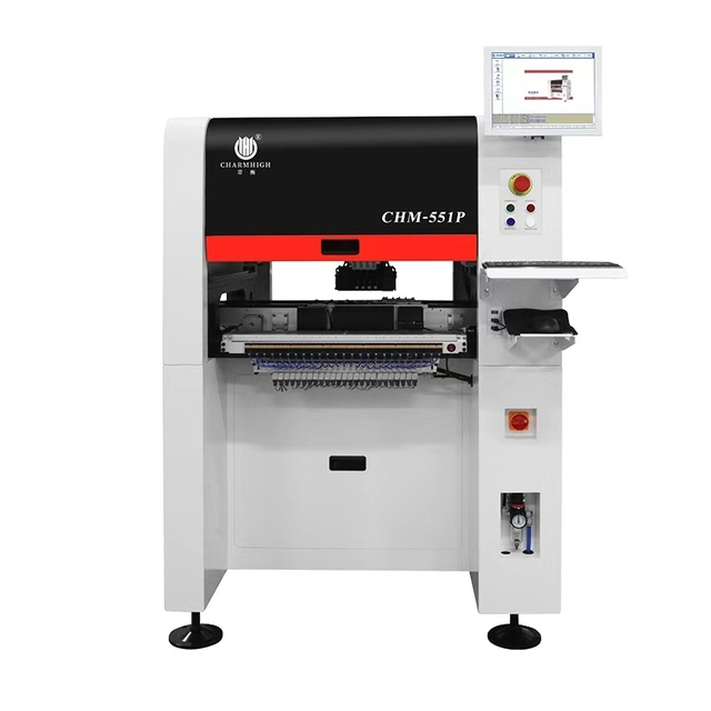 Cast-iron Structure 4-head CHM-551P SMD Pick and Place Machine
