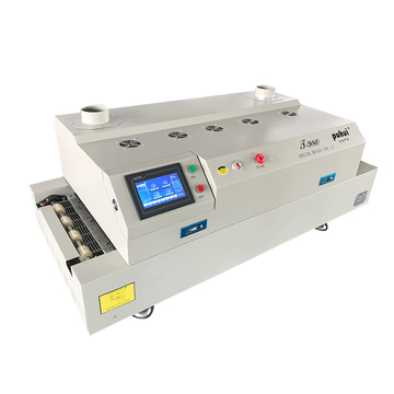 T980 Desktop 8-Zone Channel Lead-free Reflow Oven 1140*400mm Infrared & Hot Air